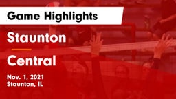 Staunton  vs Central  Game Highlights - Nov. 1, 2021