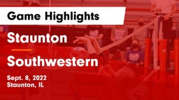 Staunton  vs Southwestern Game Highlights - Sept. 8, 2022