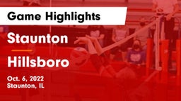Staunton  vs Hillsboro Game Highlights - Oct. 6, 2022