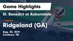 St. Benedict at Auburndale   vs Ridgeland (GA) Game Highlights - Aug. 30, 2019