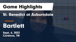 St. Benedict at Auburndale   vs Bartlett  Game Highlights - Sept. 6, 2022