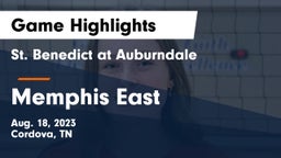 St. Benedict at Auburndale   vs Memphis East Game Highlights - Aug. 18, 2023