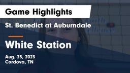 St. Benedict at Auburndale   vs White Station  Game Highlights - Aug. 25, 2023