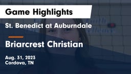 St. Benedict at Auburndale   vs Briarcrest Christian  Game Highlights - Aug. 31, 2023
