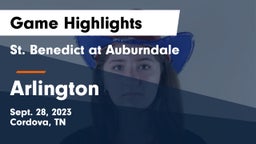 St. Benedict at Auburndale  vs Arlington  Game Highlights - Sept. 28, 2023