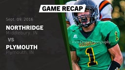 Recap: Northridge  vs. Plymouth  2016