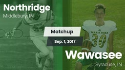 Matchup: Northridge vs. Wawasee  2017