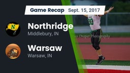 Recap: Northridge  vs. Warsaw  2017