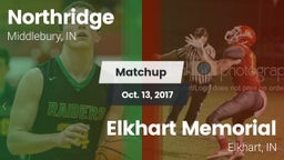 Matchup: Northridge vs. Elkhart Memorial  2017