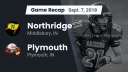 Recap: Northridge  vs. Plymouth  2018