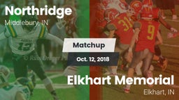 Matchup: Northridge vs. Elkhart Memorial  2018