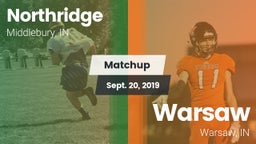 Matchup: Northridge vs. Warsaw  2019