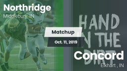 Matchup: Northridge vs. Concord  2019