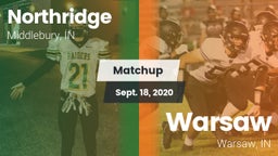 Matchup: Northridge vs. Warsaw  2020