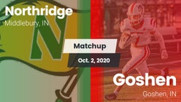 Matchup: Northridge vs. Goshen  2020