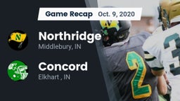 Recap: Northridge  vs. Concord  2020