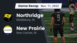 Recap: Northridge  vs. New Prairie  2022