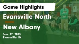 Evansville North  vs New Albany  Game Highlights - Jan. 27, 2023