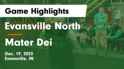 Evansville North  vs Mater Dei  Game Highlights - Dec. 19, 2023