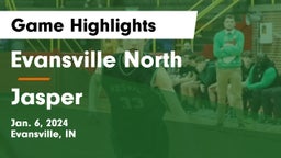Evansville North  vs Jasper  Game Highlights - Jan. 6, 2024