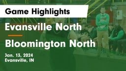 Evansville North  vs Bloomington North  Game Highlights - Jan. 13, 2024