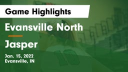 Evansville North  vs Jasper  Game Highlights - Jan. 15, 2022