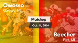 Matchup: Owosso vs. Beecher  2016