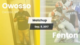 Matchup: Owosso vs. Fenton  2017