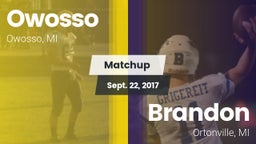Matchup: Owosso vs. Brandon  2017