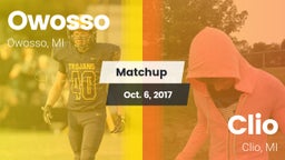 Matchup: Owosso vs. Clio  2017
