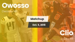 Matchup: Owosso vs. Clio  2018
