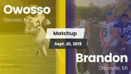 Matchup: Owosso vs. Brandon  2019