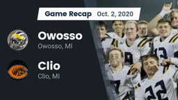 Recap: Owosso  vs. Clio  2020