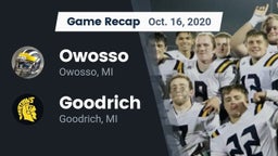 Recap: Owosso  vs. Goodrich  2020