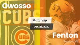 Matchup: Owosso vs. Fenton  2020