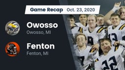 Recap: Owosso  vs. Fenton  2020