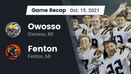 Recap: Owosso  vs. Fenton  2021