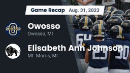 Recap: Owosso  vs. Elisabeth Ann Johnson  2023