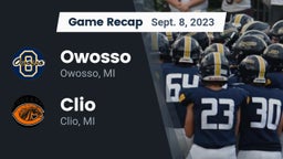 Recap: Owosso  vs. Clio  2023