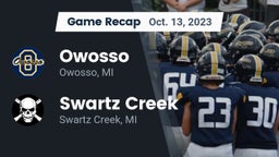 Recap: Owosso  vs. Swartz Creek  2023
