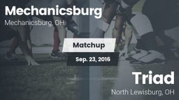 Matchup: Mechanicsburg vs. Triad  2016