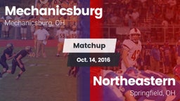 Matchup: Mechanicsburg vs. Northeastern  2016