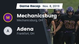 Recap: Mechanicsburg  vs. Adena  2019