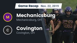 Recap: Mechanicsburg  vs. Covington  2019