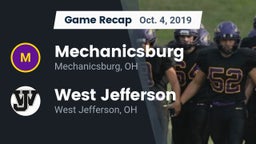 Recap: Mechanicsburg  vs. West Jefferson  2019