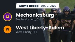 Recap: Mechanicsburg  vs. West Liberty-Salem  2020
