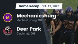 Recap: Mechanicsburg  vs. Deer Park  2020