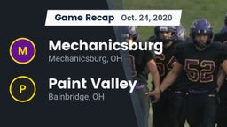 Recap: Mechanicsburg  vs. Paint Valley  2020