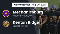Recap: Mechanicsburg  vs. Kenton Ridge  2021