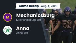 Recap: Mechanicsburg  vs. Anna  2023